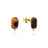 Streets Couture Kingdom - Paddle Pop - Tortoiseshell Stud Earrings Gold