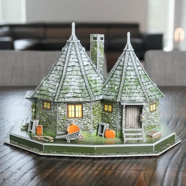 4D Puzz Wizarding World of Harry Potter 3D Puzzle - Hagrid's Hut
