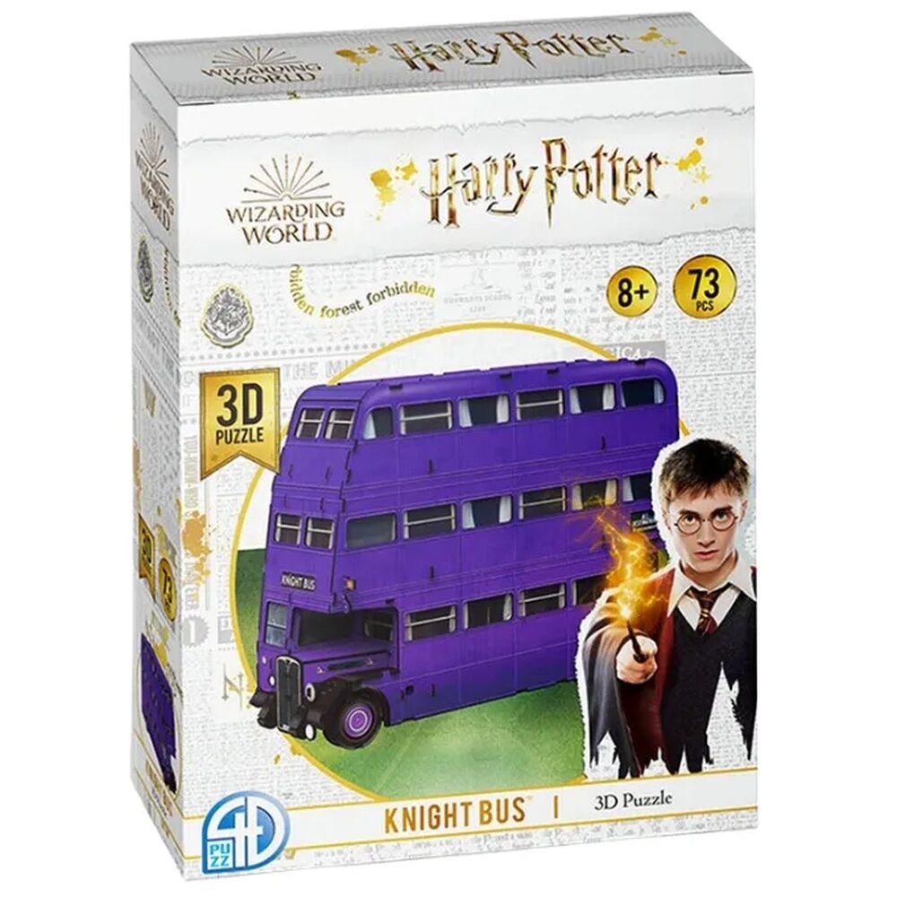 4D Puzz Wizarding World of Harry Potter 3D Puzzle - Knight Bus