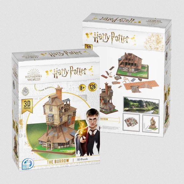 4D Puzz Wizarding World of Harry Potter 3D Puzzle - The Burrow