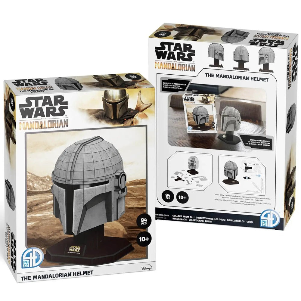 4D Puzz Star Wars The Mandalorian 3D Puzzle - Mandalorians Helmet