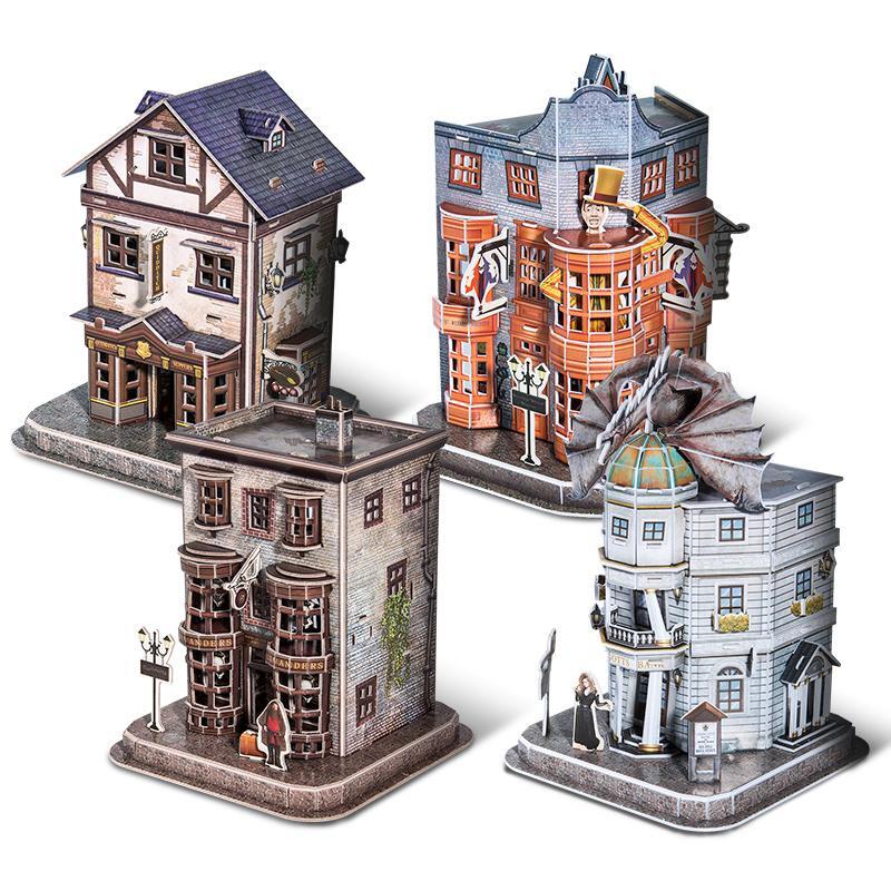 4D Puzz Wizarding World of Harry Potter 3D Puzzle - Diagon Alley