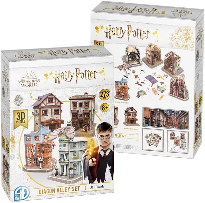 4D Puzz Wizarding World of Harry Potter 3D Puzzle - Diagon Alley