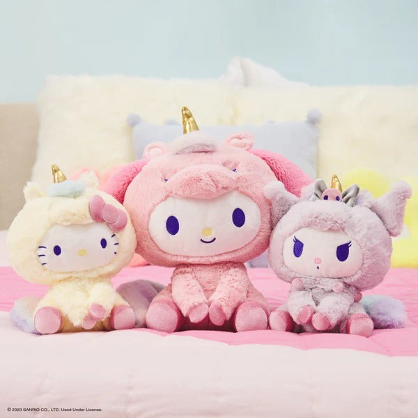 Hello Kitty and Friends Plush - Kuromi Unicorn 20cm