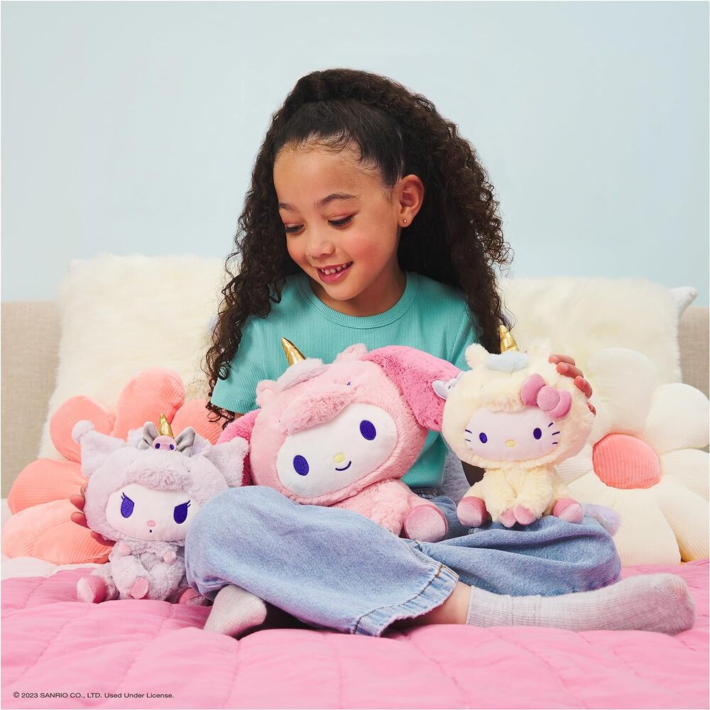 Hello Kitty and Friends Plush - Hello Kitty Unicorn 20cm