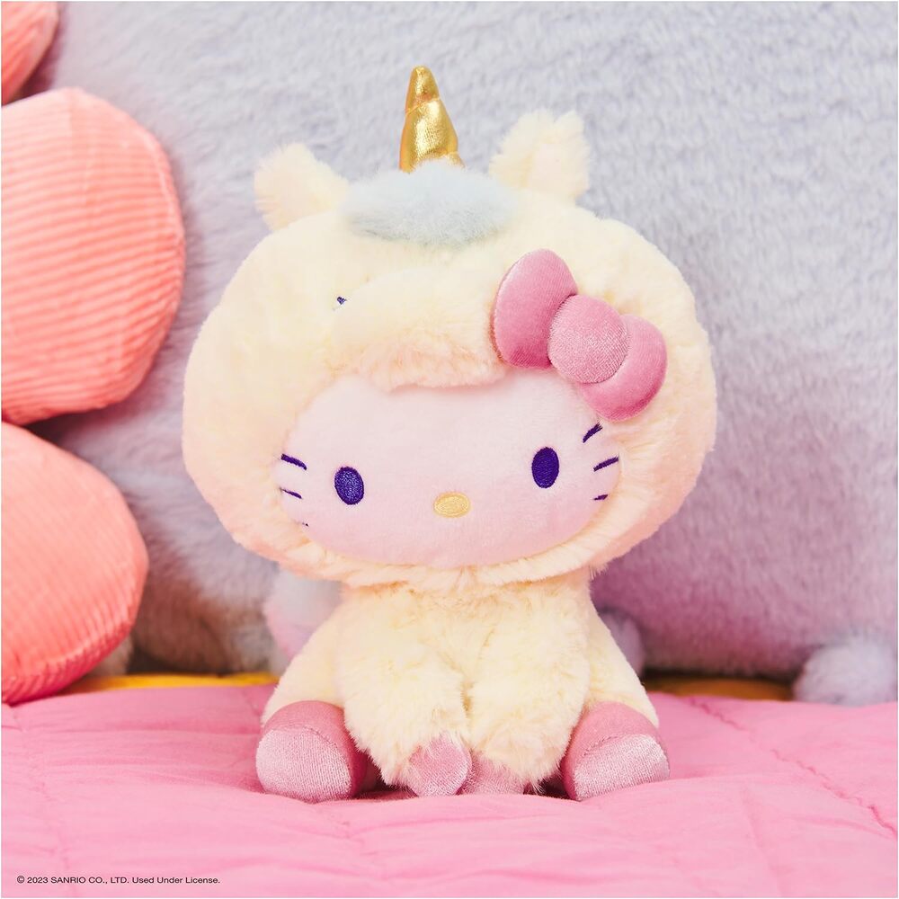 Hello Kitty and Friends Plush - Hello Kitty Unicorn 20cm
