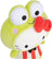 Hello Kitty and Friends Plush - Hello Kitty in Keroppi Costume 24cm