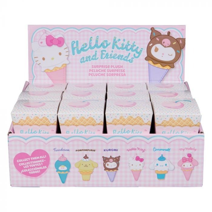 Hello Kitty and Friends - Surprise Ice Cream Plush Blind Box