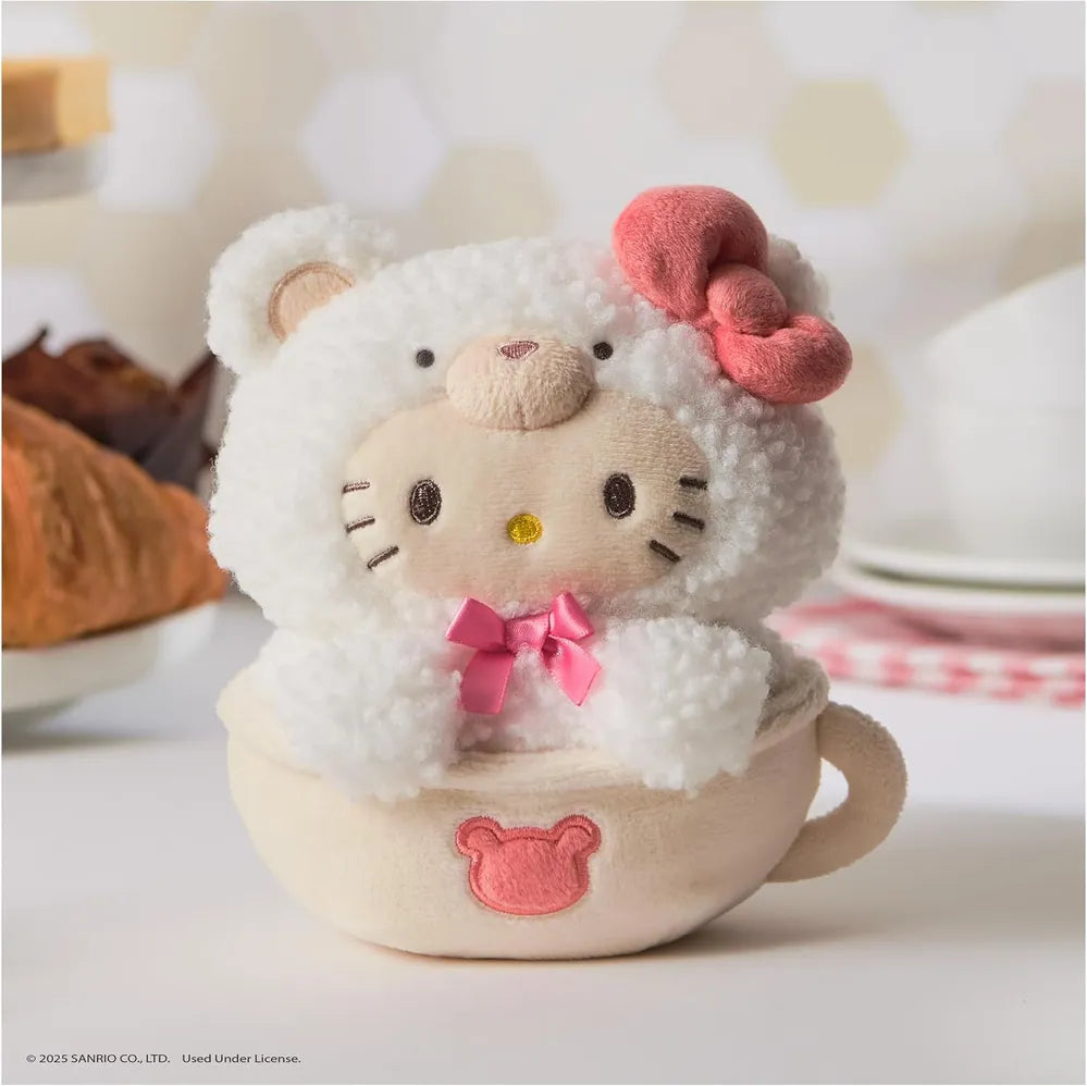 Hello Kitty and Friends Plush - Hello Kitty Latte Bear Small