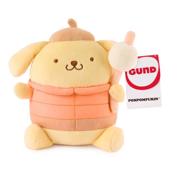Hello Kitty and Friends Plush - Pompompurin Camper Small 20cm
