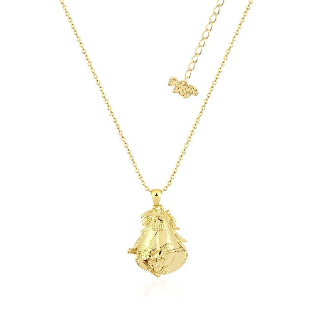 Streets Couture Kingdom - Max the Lion Necklace Gold