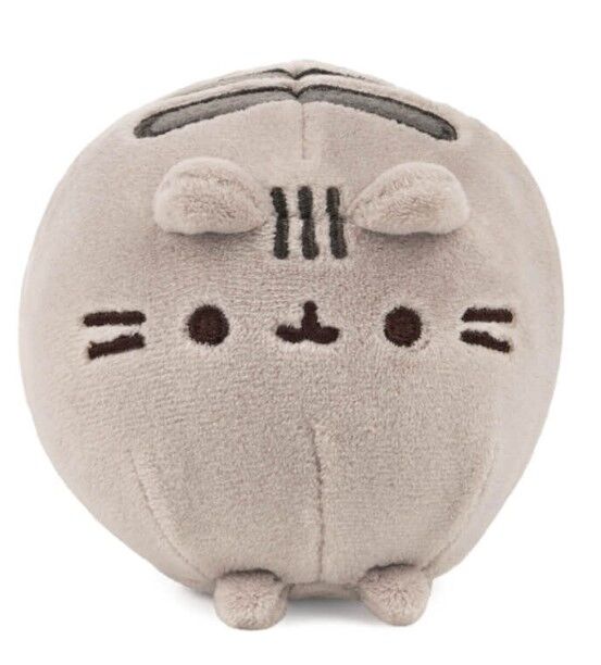 Pusheen Plush 9cm Round Squishy - Grey