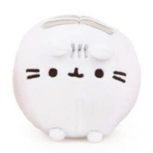 Pusheen Plush 9cm Round Squishy - White