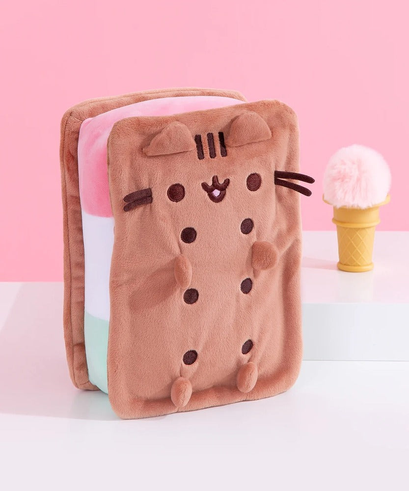 Pusheen Ice Cream - Neapolitan Sandwich