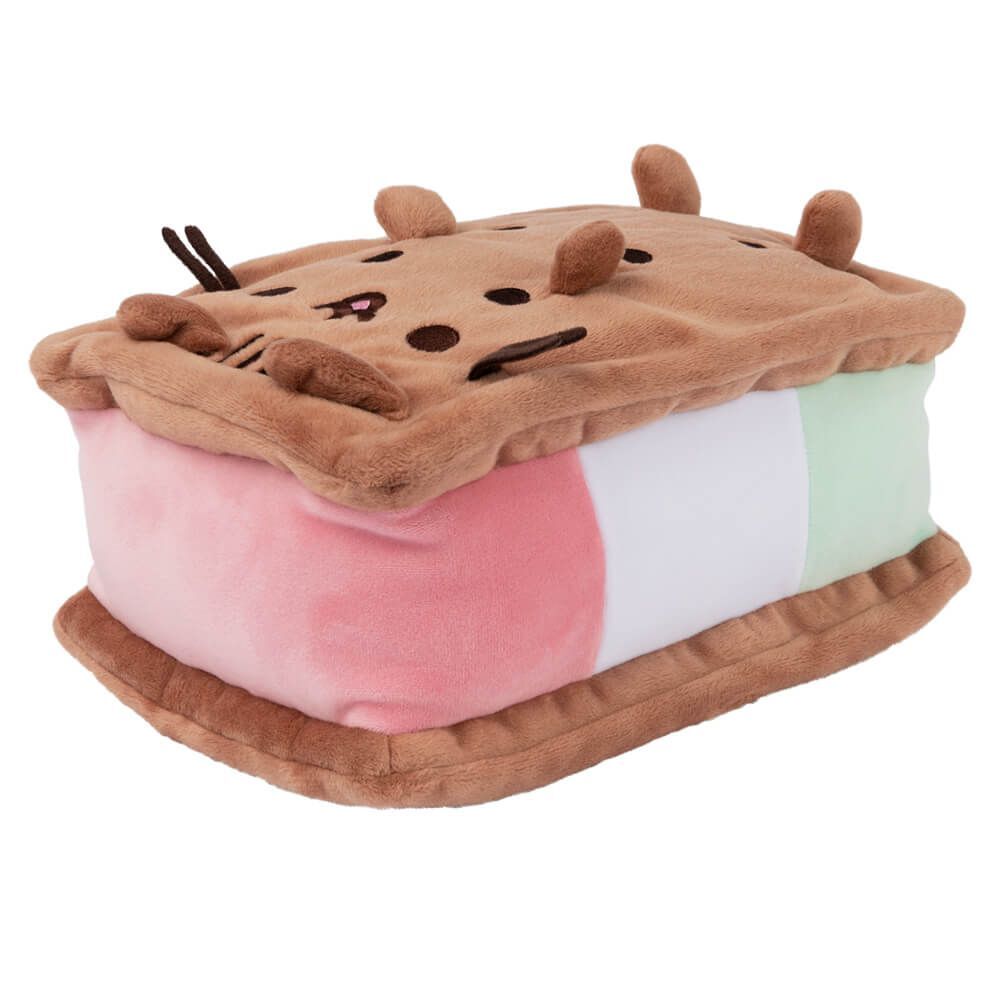 Pusheen Ice Cream - Neapolitan Sandwich
