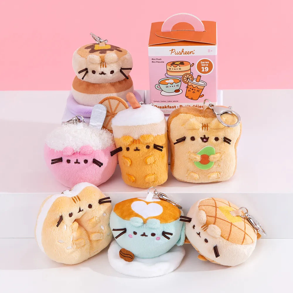 Pusheen Surprise Plush Keychain Series 19 Breakfast - Blind Box