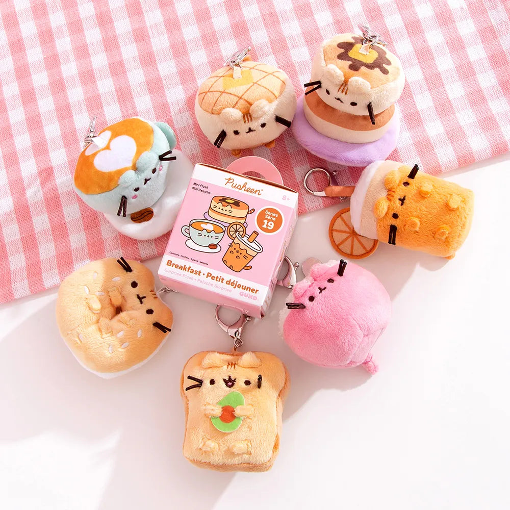 Pusheen Surprise Plush Keychain Series 19 Breakfast - Blind Box