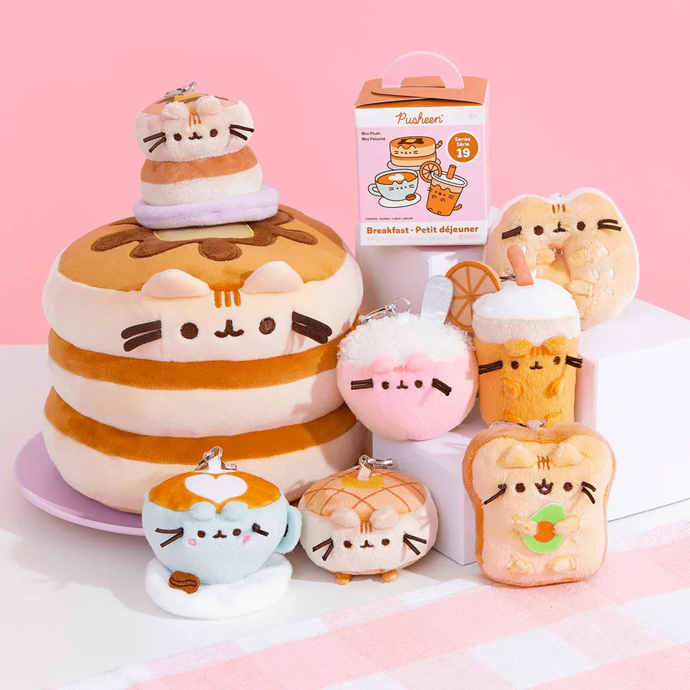 Pusheen Surprise Plush Keychain Series 19 Breakfast - Blind Box