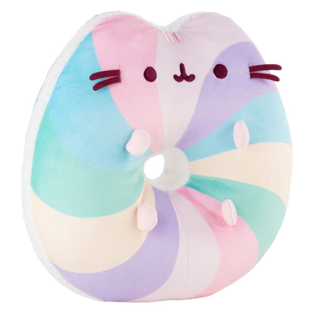 Pusheen Plush 29cm Squisheen Rainbow Bagel