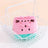 Pusheen Fruits Plush 15cm Watermelon