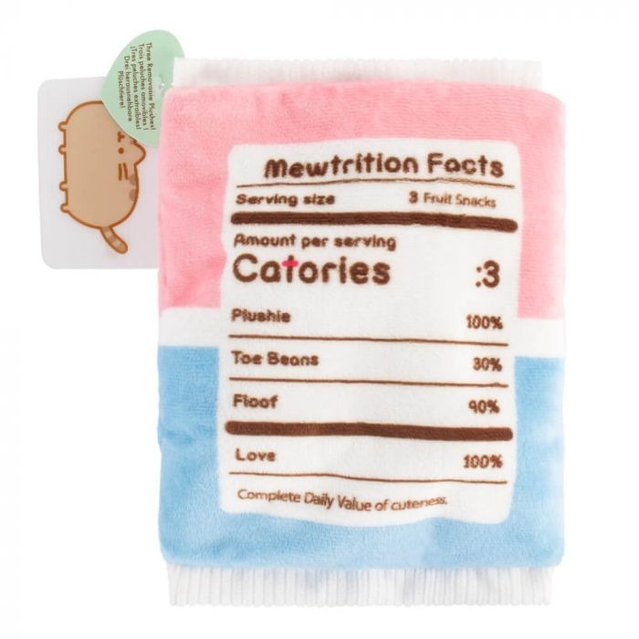 Pusheen Plush Fruit Snacks in Bag