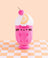 Pusheen Fruits Plush 30cm - Fruit Parfait