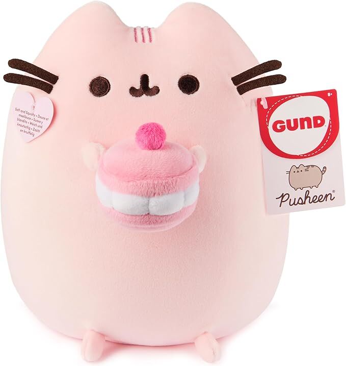 Pusheen Plush 24cm Squisheen Sweets Cherry Macaron