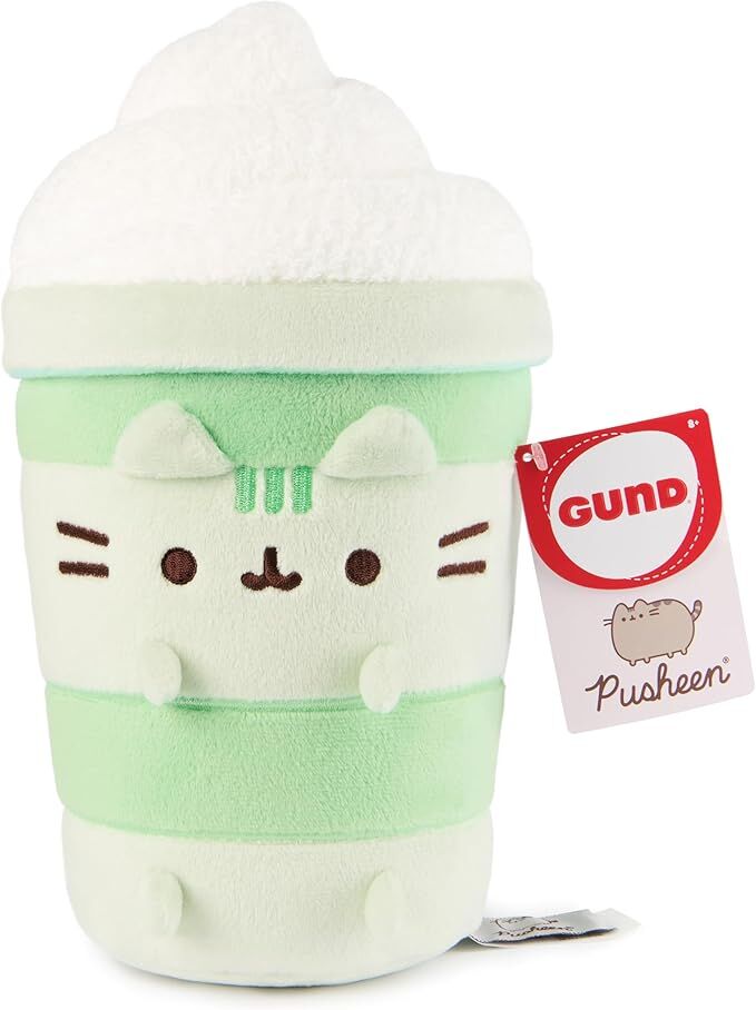 Pusheen Plush 26cm Sips Matcha Latte