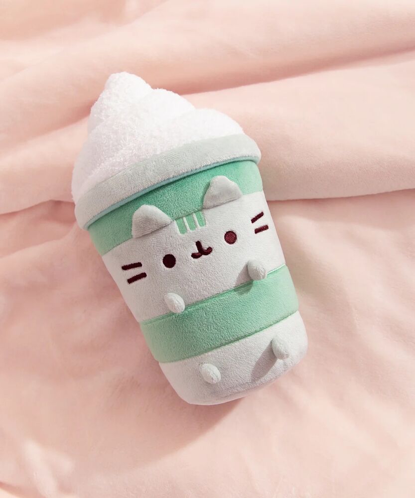 Pusheen Plush 26cm Sips Matcha Latte