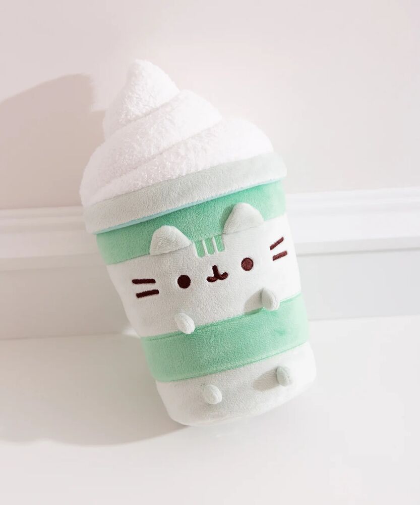 Pusheen Plush 26cm Sips Matcha Latte