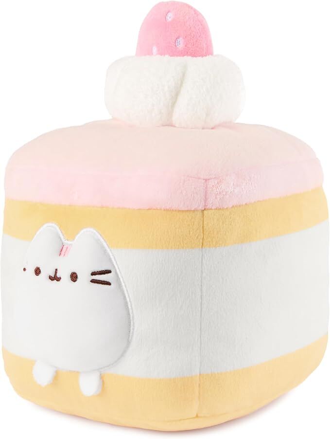 Pusheen Plush 19cm Squisheen Sweets Strawberry Spongecake