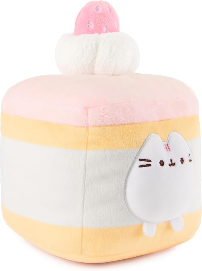Pusheen Plush 19cm Squisheen Sweets Strawberry Spongecake