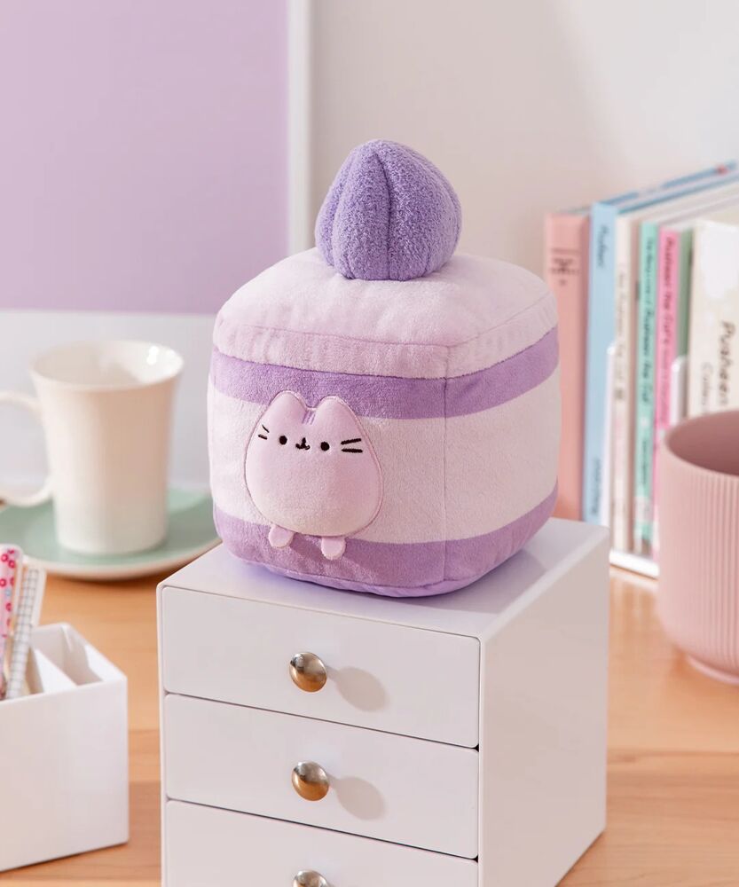 Pusheen Plush 20cm Squisheen Sweets Lavender Cake