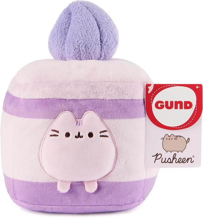 Pusheen Plush 20cm Squisheen Sweets Lavender Cake