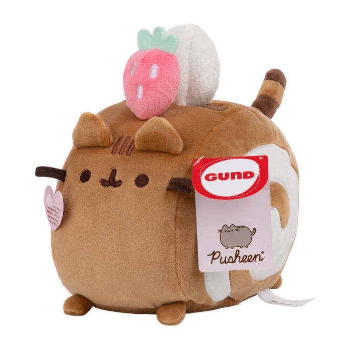 Pusheen Plush 20cm Squisheen Chocolate Swiss Roll