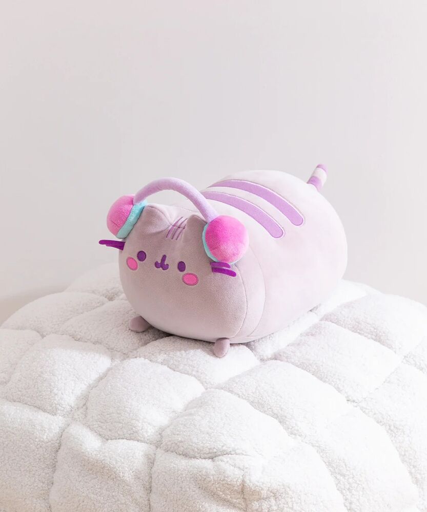 Pusheen Plush 28cm Gamer Squisheen Log