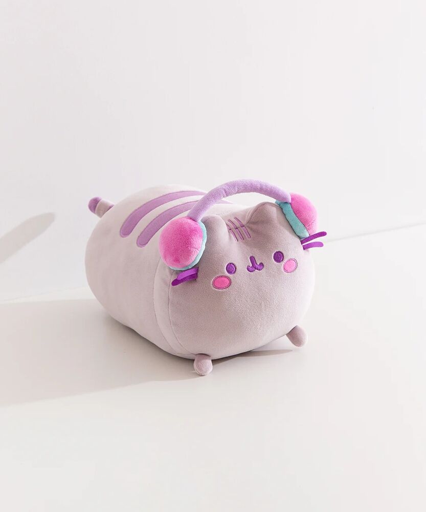 Pusheen Plush 28cm Gamer Squisheen Log