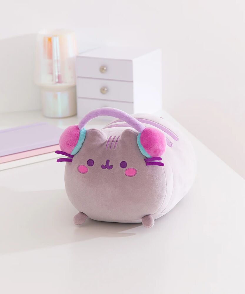 Pusheen Plush 28cm Gamer Squisheen Log