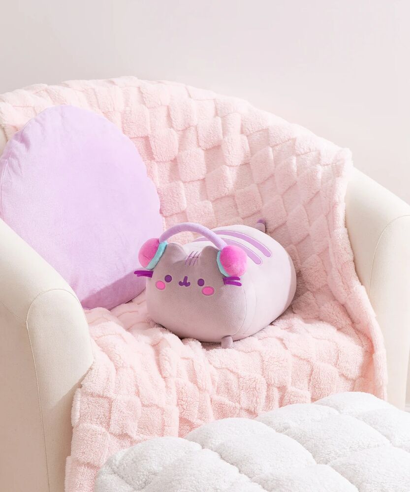 Pusheen Plush 28cm Gamer Squisheen Log