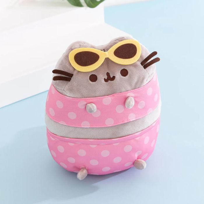 Pusheen Plush 24cm Tropical Vacation Pool Party