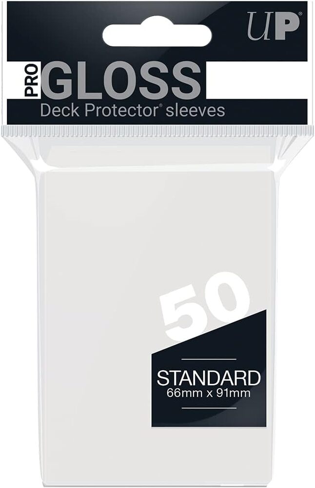 Ultra Pro - Pro-Gloss Standard Deck Protector Sleeves (Pack of 50)