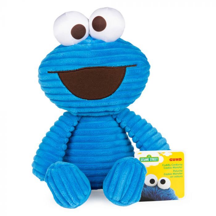 Sesame Street - Cuddly Corduroy Cookie Monster 28cm Plush