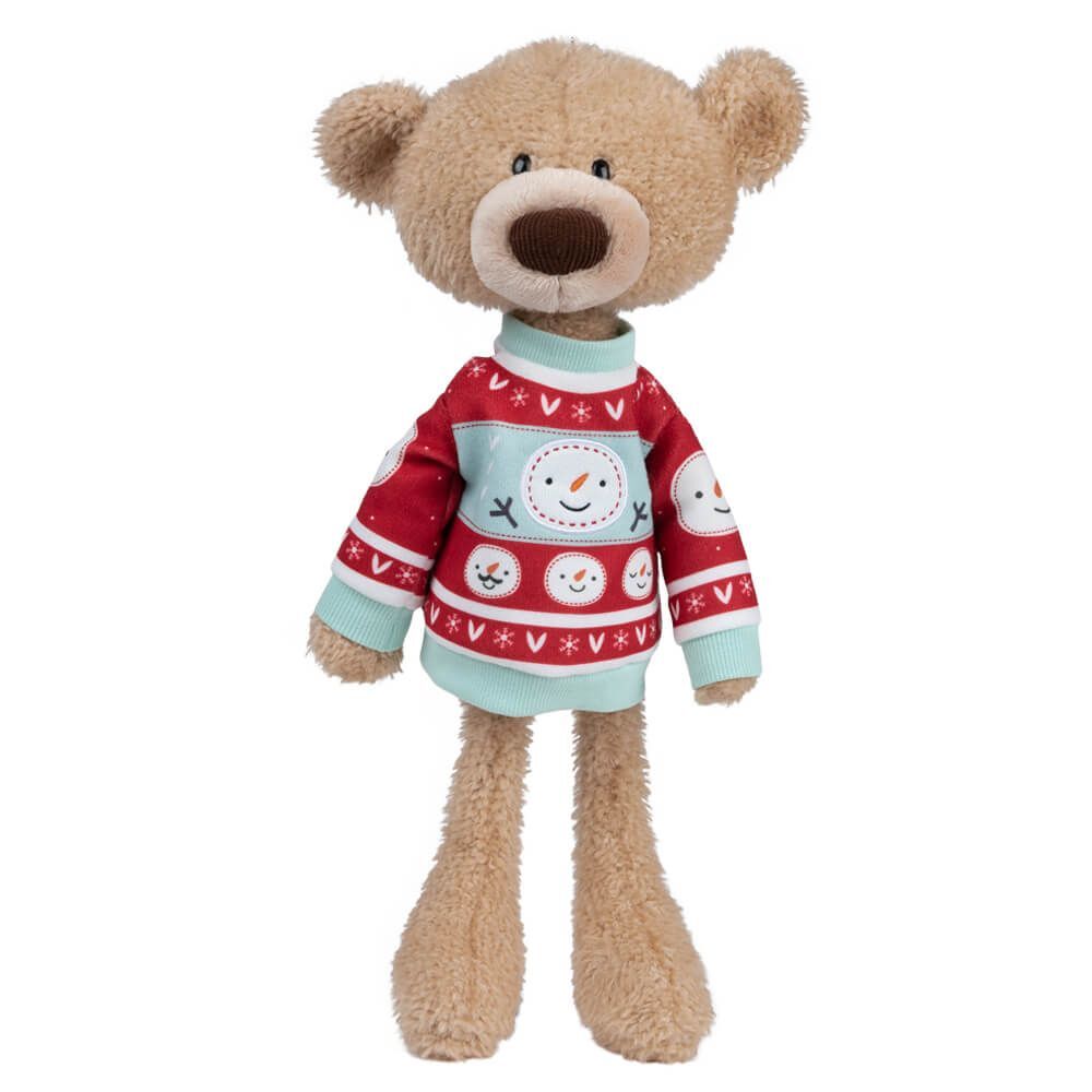 Gund Bears - Toothpick Sleigh With Christmas Sweater