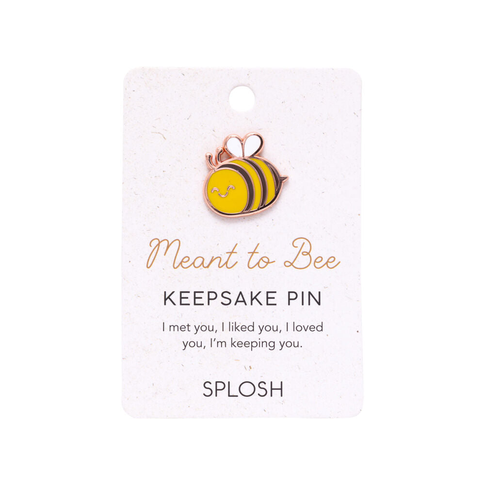 Splosh Valentine's Day - Meant To Bee Keepsake Pin