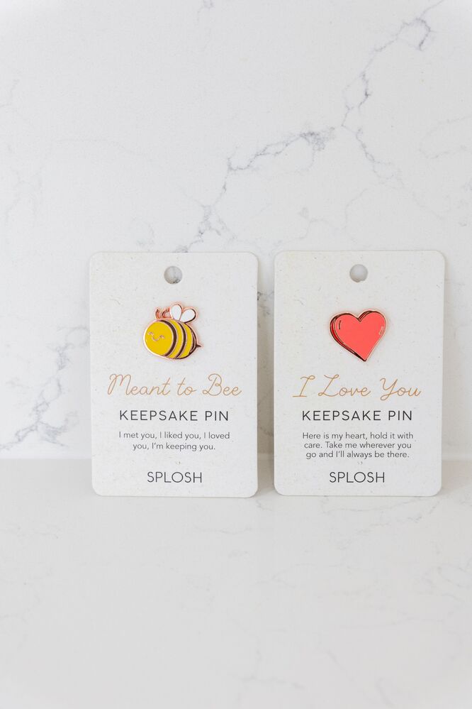 Splosh Valentine's Day - Meant To Bee Keepsake Pin