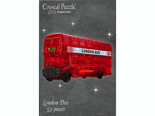 3D Crystal Puzzle - London Bus