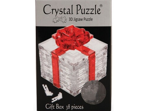 3D Crystal Puzzle - Gift with Red Ribbon