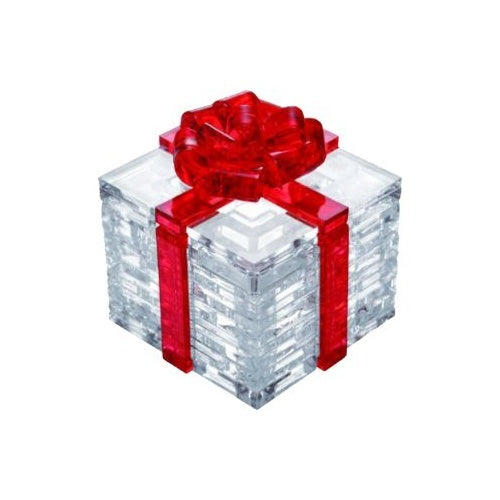 3D Crystal Puzzle - Gift with Red Ribbon