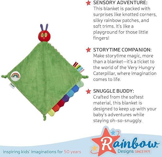 The Very Hungry Caterpillar Tiny Caterpillar Comfort Blanket