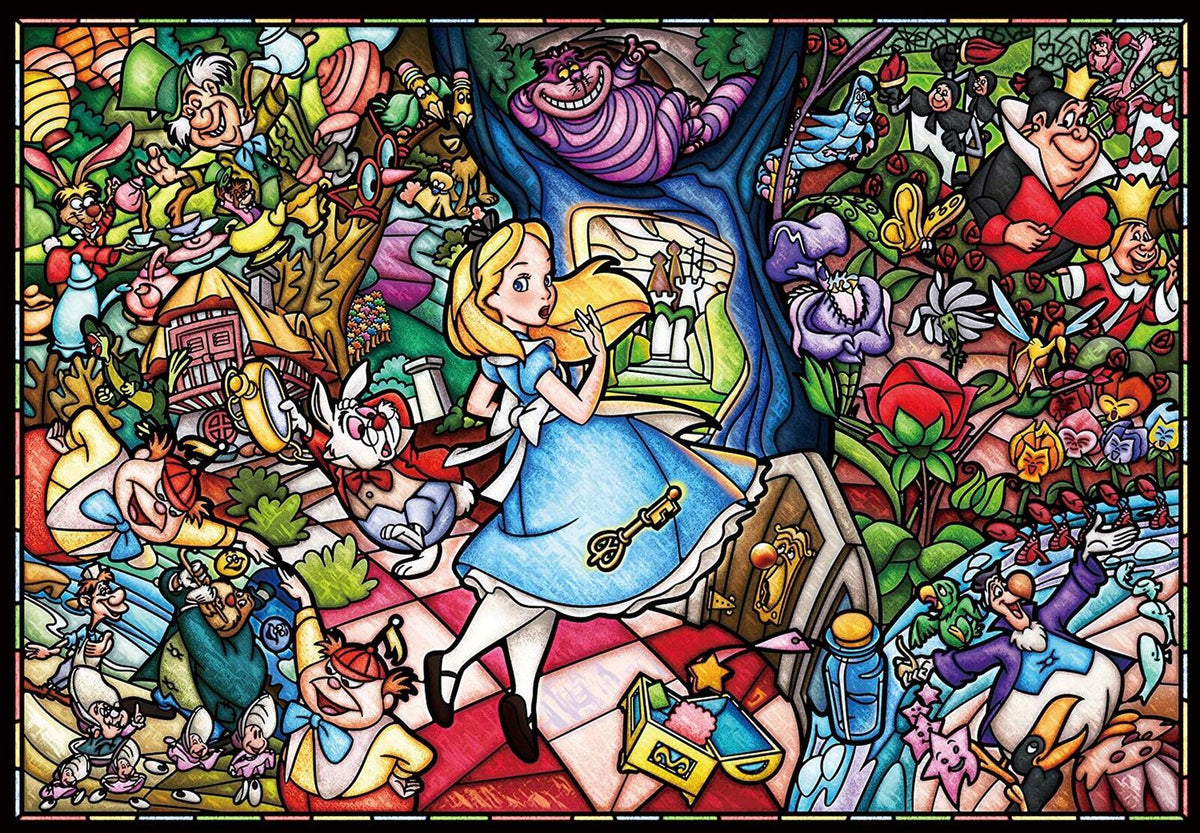Tenyo Puzzle 1000pc - Disney Alice in Wonderland